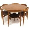 Dining Table Set, "Heart Chairs, FH4103", Hans J Wegner, Fritz Hansen, Sweden, 1960 -Room Fold Zone 012fb03b 5c98 4876 ad42 c252aac19982