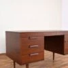Mid-Cetury German Walnut Desk, 1960s. -Room Fold Zone 02ce3e0b bc8f 4d43 8e3e d3adb0c6dfac