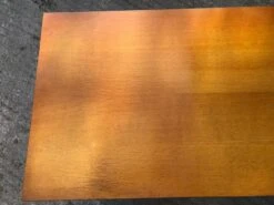 Vintage Desk With Oak Compass Legs -Room Fold Zone 02e144a8 4b6d 4cc5 a33b 86007bbe798a