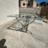 Iron Garden Table And Glass Top -Room Fold Zone 035eb2fb c5fb 434d bb3c 696e5af2ca06