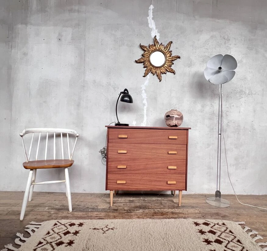 Scandinavian Teak Chest Of Drawers 10 Scandinavian Teak Chest Of Drawers - Image 8