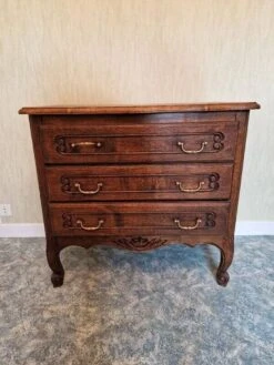 Wooden Chest Of 3 Drawers