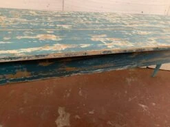 20th Century Patina Solid Fir Farm Table -Room Fold Zone 04b16830 5dcf 4890 9e99 646a00c0db1e