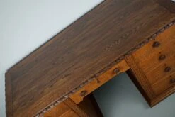 Antique Dutch Carved Oak Art Nouveau Desk / Shop Counter, Early 20th Century -Room Fold Zone 0737ec17 e6b9 4a6b a3f4 914ca5646568