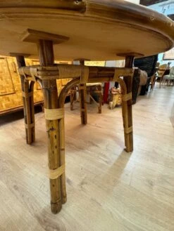 Vintage Rattan And Ceramic Dining Table -Room Fold Zone 0849e998 4259 4522 a7af 2f31b9631151