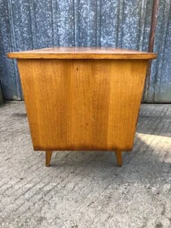 Vintage Desk With Oak Compass Legs -Room Fold Zone 09afc029 e6cd 43ad 81a1 1652eeaa5b27