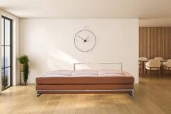 Cognac Leather Sofa Bed, Handmade By Eileen Gray, 1980/1990 -Room Fold Zone 0a6a6dc5 8b02 4488 b4d3 5b1089ba93eb