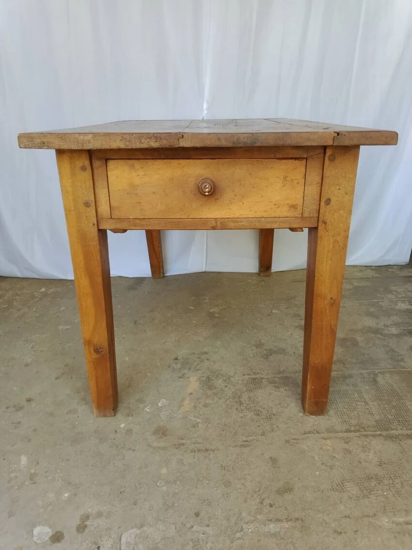 Old Trade Table With Two Drawers 12 Old Trade Table With Two Drawers - Image 10