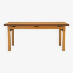 Beech Table, Danish Design, 1980s, Manufacturer: OFM -Room Fold Zone 0d2b42f1 dee7 4a78 bd93 b7b7bbdfd61d