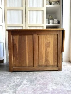 Wooden Desk With 4 Drawers And 2 Shelves -Room Fold Zone 0f24f2cd 6464 4db5 b742 8090b01a795f