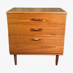 Mid Century Retro Vintage Teak Chest Of Drawers