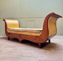 Récamier, Charles X XIX Eme Century Cherry Wood Daybed -Room Fold Zone 129b019d 1182 42e5 bdc2 d33da7295723