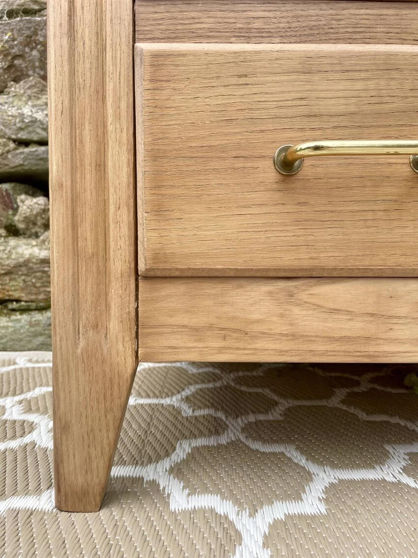 Restored Vintage 50s Chest Of Drawers 3 Restored Vintage 50s Chest Of Drawers