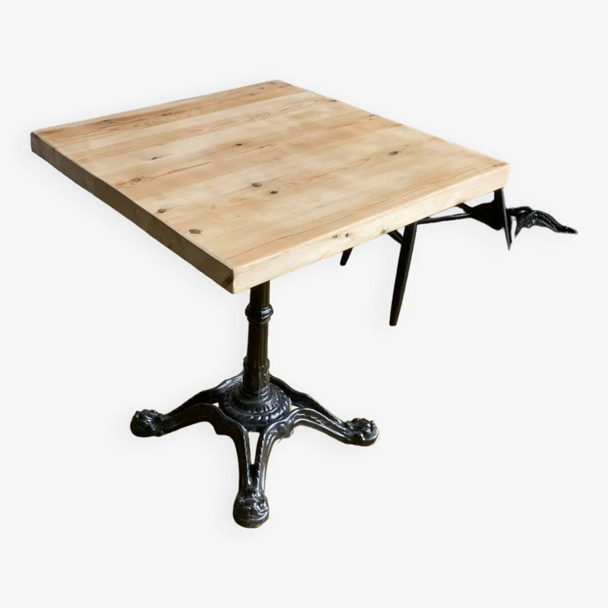 Raw Wood Bistro Table 12 Raw Wood Bistro Table - Image 10