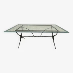 Iron Garden Table And Glass Top -Room Fold Zone 18a35eec b474 4a86 a57b 47a4297c34bb