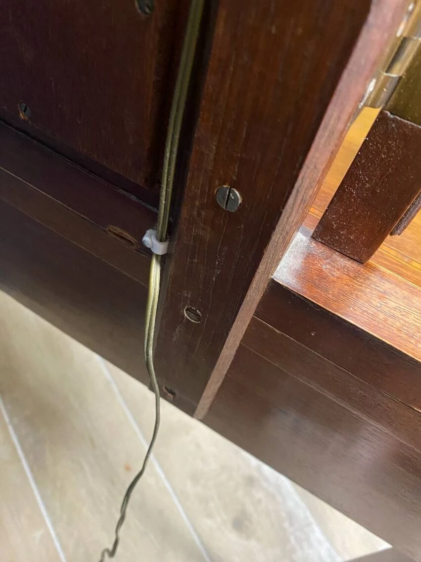 Dressing Table, Triptych Mirror And Tassel Lamps 15 Dressing Table, Triptych Mirror And Tassel Lamps - Image 13