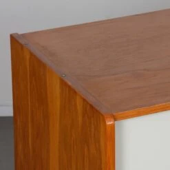 Yellow And White Chest Of Drawers By Jiri Jiroutek, Model U-452, 1960