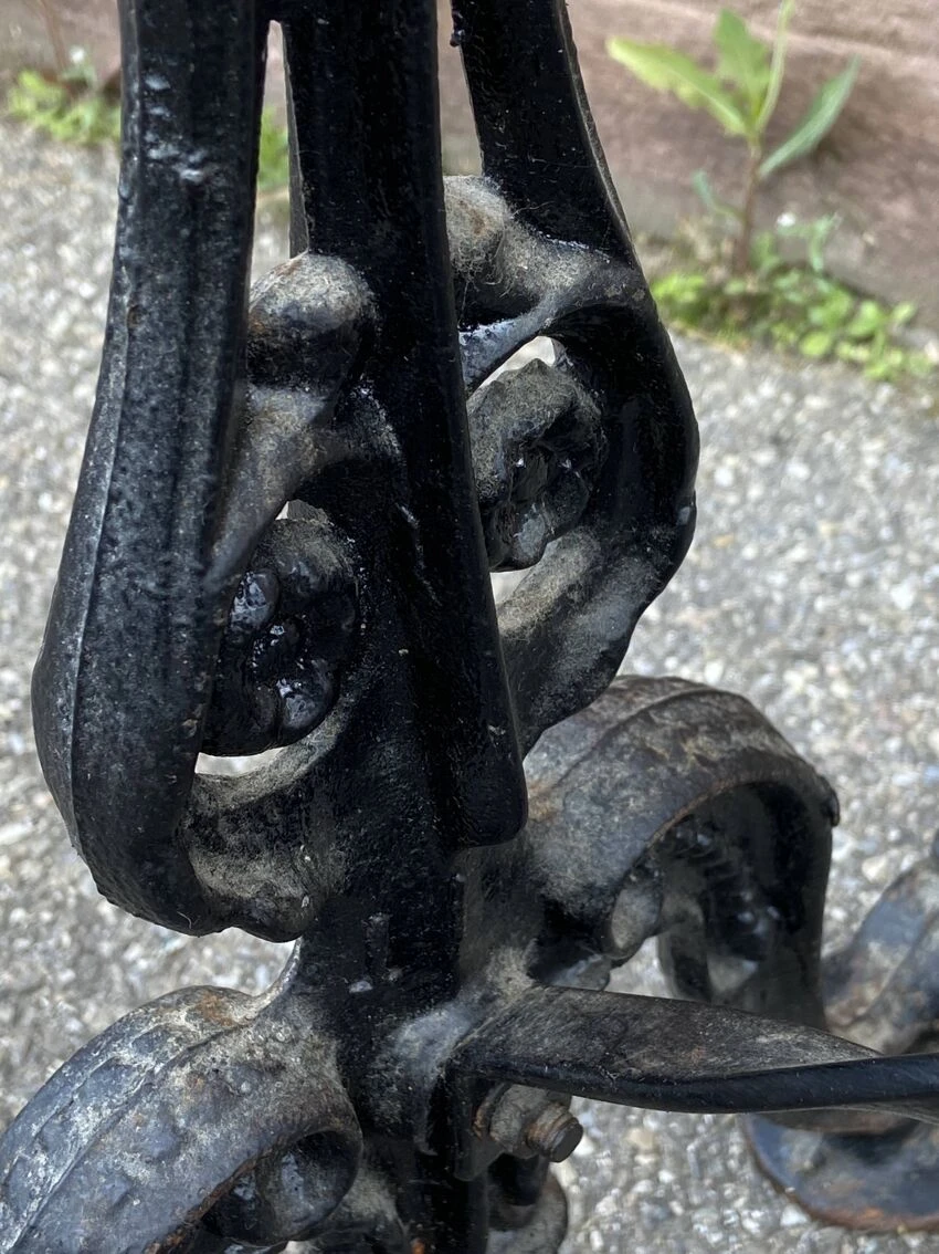 Bistrot Table Marble And Cast Iron Parisian Café Bistro Table Vintage Bohemian 9 Bistrot Table Marble And Cast Iron Parisian Café Bistro Table Vintage Bohemian - Image 7