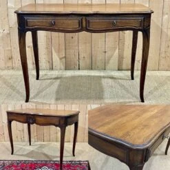 Louis XV Style Oak Desk Table From The Early 20th Century -Room Fold Zone 1ef75615 54cf 4c32 a52d 8d9fe427bdfb