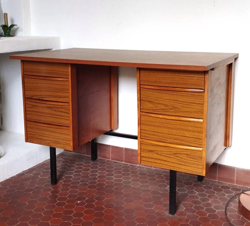 Modernist Desk 8 Drawers 10 Modernist Desk 8 Drawers - Image 8