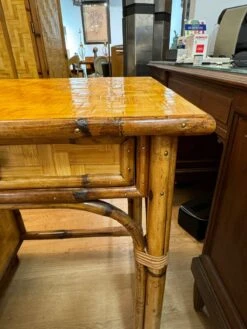 Woven Bamboo Desk From The 50s/60s -Room Fold Zone 21d0de27 3dac 4e53 a83b e4f394eb3b6a
