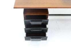 1950s Gio Ponti Large Executive Desk For RIMA Padova In Walnut Finish, Italy -Room Fold Zone 22bec2dd 4060 49c4 b8c5 a19c7be2653f