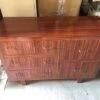 Old Large Formica Imitation Wood Chest Of Drawers 3 Drawers + 2 Vintage Boxes #a744 -Room Fold Zone 233a87b6 a57a 4e83 a3ab 30d0c44aaef3