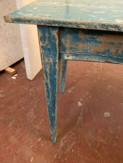 20th Century Patina Solid Fir Farm Table -Room Fold Zone 25145088 cd60 4a58 84d8 34c877fbe270