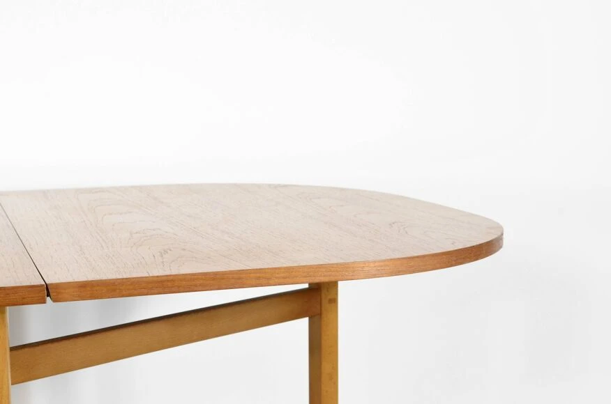 Midcentury Drop Leaf Table In Stunning Teak. Vintage / Modern / Retro / Danish Style 6 Midcentury Drop Leaf Table In Stunning Teak. Vintage / Modern / Retro / Danish Style - Image 4