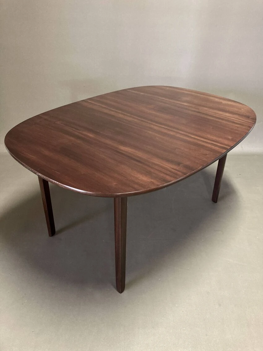 Rosewood High Table Scandinavian Design "Ole Wanscher" 1950. 7 Rosewood High Table Scandinavian Design "Ole Wanscher" 1950. - Image 5