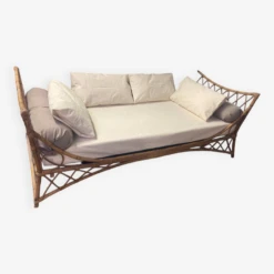 Rattan Bed Bench -Room Fold Zone 273a3e37 3454 4eac b3f0 b68d7436e363