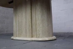 Vintage Italian Travertine Table, 1970's -Room Fold Zone 29183504 3622 472d 9a17 40ac105135a6