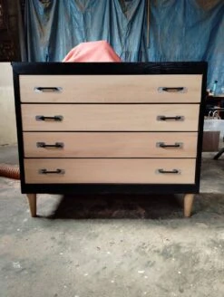 Large Vintage/Industrial/Scandinavian Chest Of Drawers -Room Fold Zone 29e72b08 d7aa 461a 9c4d 0e46411e492e