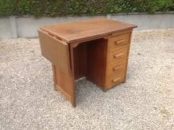 Vintage Desk From The 1950s, Medium Oak -Room Fold Zone 2cc2b3a3 0214 4ebc 831a b7cd262343fd