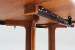 Vintage Glostrup Danish Oval Extendable Dining Table Solid Teak 1960s -Room Fold Zone 2d91c1db 538b 4084 98e8 6661af27fc5a