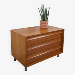 Ladekast Fineer Franzmeyer Möbel Met Chromen Poten -Room Fold Zone 2ee055be 3ade 4ed6 96ab 98c6da315c6c