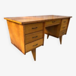 Vintage Desk With Oak Compass Legs -Room Fold Zone 2f456a08 9a81 4e5c ada5 b7380d6e2abe