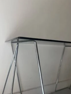 Wired Desk By Max Sauze In Metal And Smoked Glass, 1970 Design -Room Fold Zone 320778b7 f4bd 4307 af60 7a2e20c4796f