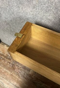 Superb Louis XVI Style Solid Oak Center Desk With Secret Drawers -Room Fold Zone 37db5708 60d9 4417 99fb b1ee46900edc