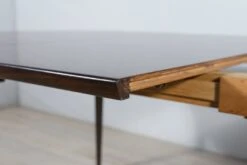 Mid-Century Round Rosewood Dining Table By Henry Rosengren Hansen For Brande Mobel Industry, 1960s -Room Fold Zone 389dcfca 6528 4985 bd1a 2c4eed3ea509