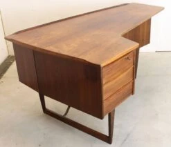 Peter Løvig Nielsen Boomerang Bureau 'Flovlev' Vintage Midcentury -Room Fold Zone 3ac003cf 7623 4a35 9008 3eb5f63465ba