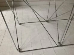 Max Sauze, Dining Table/table, Steel Wire And Glass, 1970s, France -Room Fold Zone 3b0a47c5 26e4 4169 8e42 e807c2170fa8