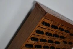 Dutch Beech / Pine Industrial Apothecary / Workshop Cabinet, Circa 1950s -Room Fold Zone 3c9474f2 39dd 441e b6a5 76bd31ee48bf