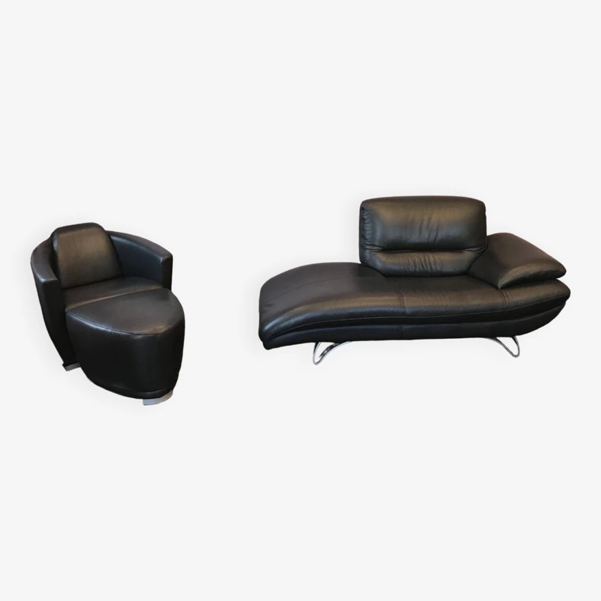 Daybed, Armchair And Footstool Calia Italia Living Room 6 Daybed, Armchair And Footstool Calia Italia Living Room - Image 4