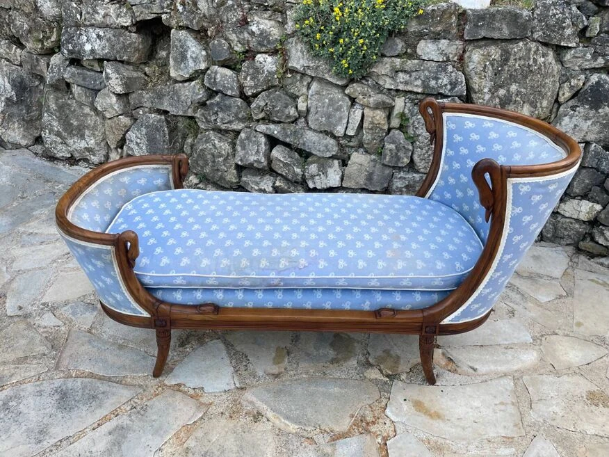 Little Duchess With Swan's Neck In Mahogany, Empire Period 19 Little Duchess With Swan's Neck In Mahogany, Empire Period - Image 17