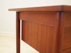 Teak Desk, Danish Design, 1960s, Production: Denmark -Room Fold Zone 419b62ae b7f9 4f96 9093 9c06d0598976
