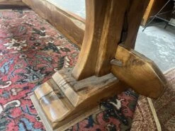 Solid Oak Monastery Table -Room Fold Zone 427e1fbd 661a 43b9 8214 41a7a7ca6399