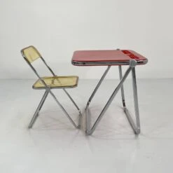 Platone Red Folding Desk By Giancarlo Piretti For Anonima Castelli, 1970 -Room Fold Zone 431b4bc0 7096 4e99 ad83 e50b326e72ea