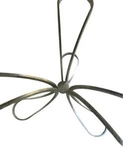 “space Age” Dining Room Table In Polished Steel And Smoked Glass Slab - Circa 1970 -Room Fold Zone 46fd56ea a056 4bdd a0a3 3ae1fd555007