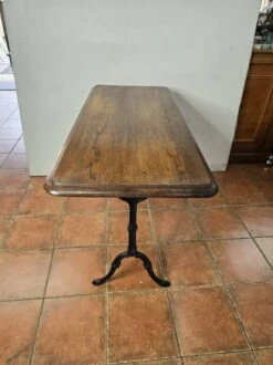 Old Oak Bistro Table, 125cms L -Room Fold Zone 496a8997 493c 4975 bfcf 0df06b28245f